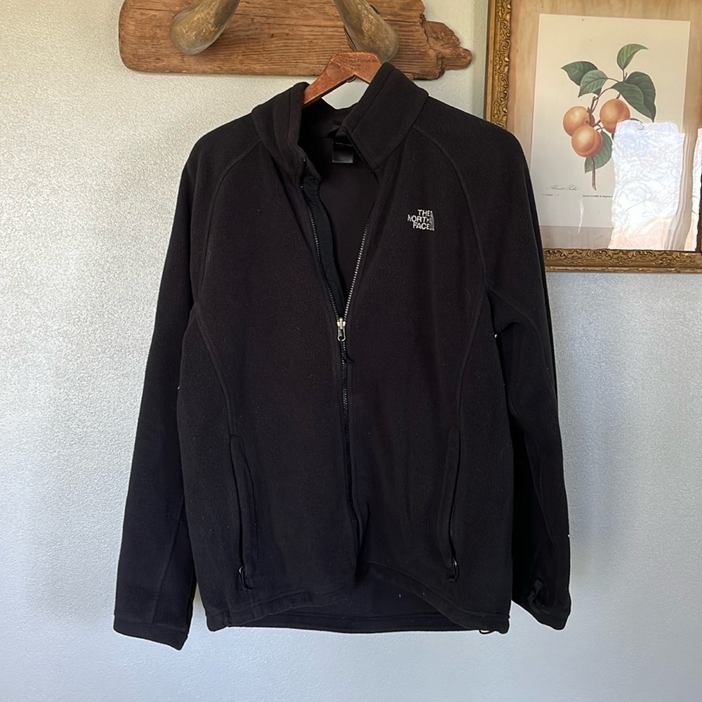 Casual north face fleece zip up